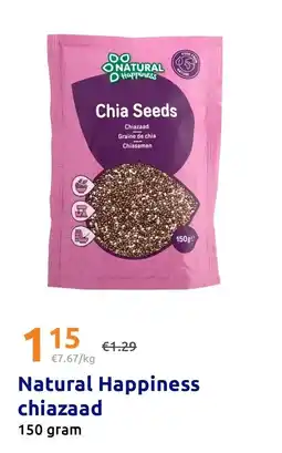 Action Natural Happiness chiazaad aanbieding