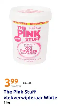 Action The Pink Stuff vlekverwijderaar White aanbieding
