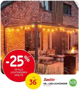 Brico led-lichtsnoer aanbieding