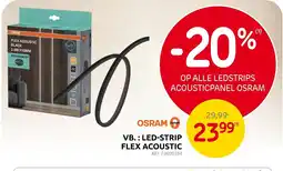 Brico Led-strip flex acoustic aanbieding