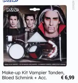 Multi bazar Make-up Kit Vampier Tanden, Bloed Schmink + Acc. aanbieding