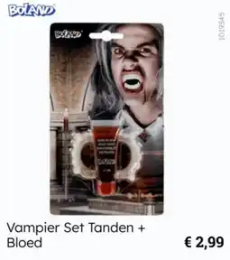 Multi bazar Vampier Set Tanden + Bloed aanbieding