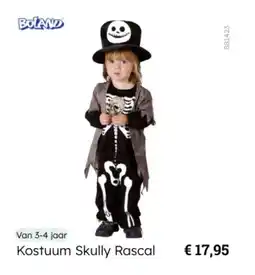 Multi bazar Kostuum Skully Rascal aanbieding