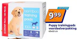 Action Puppy Trainingpads Voordeelverpakking aanbieding
