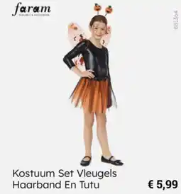 Multi bazar Kostuum Set Vleugels Haarband En Tutu aanbieding