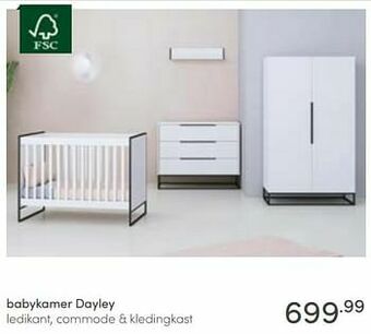 Baby & Tiener Babykamer dayley aanbieding