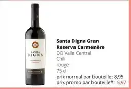Spar Santa Digna Gran Reserva Carmenère aanbieding