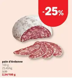 Spar pain d'Ardenne aanbieding