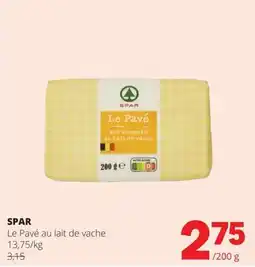 Spar Le Pavé au lait de vache aanbieding