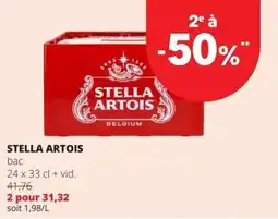 Spar Stella artois aanbieding