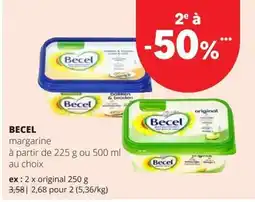 Spar Becel margarine aanbieding