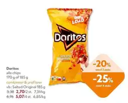 OKay Doritos alle chips aanbieding