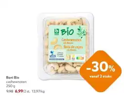 OKay Boni Bio cashewnoten aanbieding