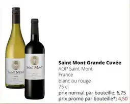 Spar Saint Mont Grande Cuvée aanbieding