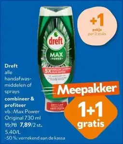 OKay Dreft alle handafwasmiddelen of sprays aanbieding