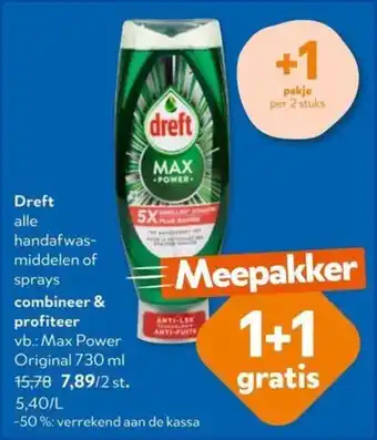 Dreft alle handafwasmiddelen of sprays