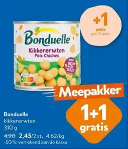 OKay Bonduelle kikkererwten aanbieding