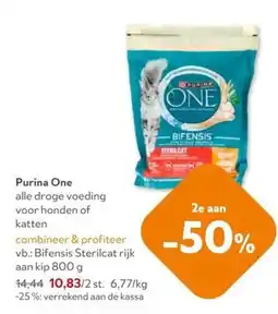 OKay Purina One alle droge voeding voor honden of katten aanbieding