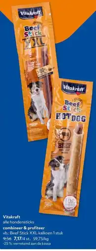 OKay Vitakraft alle hondensticks aanbieding