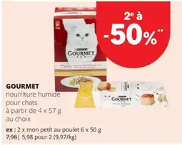 Spar Gourmet nourriture humide pour chats aanbieding