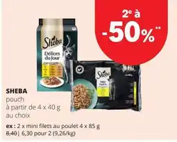 Spar Sheba pouch aanbieding