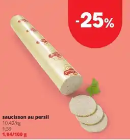 Spar saucisson au persil aanbieding
