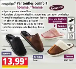 Norma Pantoufles comfort homme / femme aanbieding