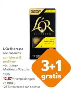 OKay L'Or Espresso alle capsules aanbieding