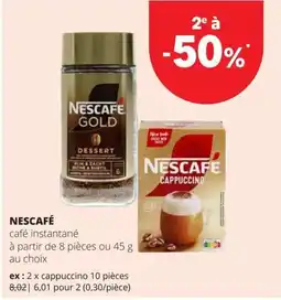 Spar Nescafé café instantané aanbieding