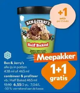 OKay Ben & Jerry's alle ijs in potten aanbieding