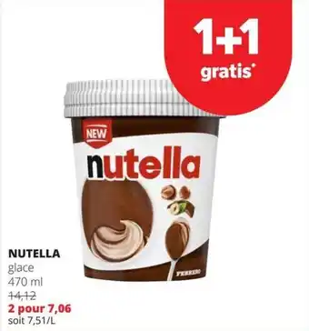 Nutella glace