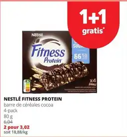Spar Nestlé fitness protein barre de céréales cocoa aanbieding
