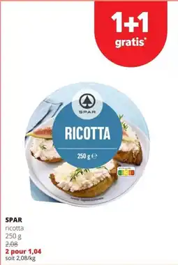 Spar Spar Ricotta aanbieding