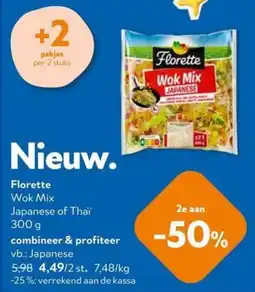 OKay Nieuw. Florette Wok Mix aanbieding