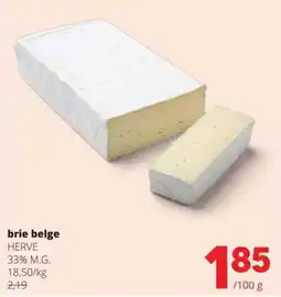 Spar brie belge aanbieding