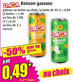 Norma Dada Boisson Gazeuse aanbieding