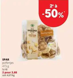 Spar poffertjes aanbieding