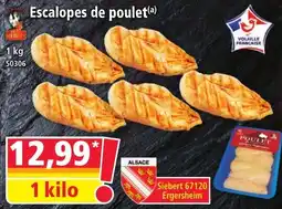 Norma Escalopes de poulet aanbieding