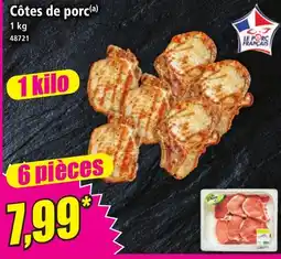 Norma Côtes De Porc aanbieding