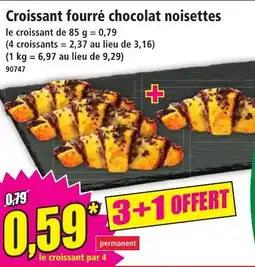 Norma Croissant Fourré Chocolat Noisettes aanbieding