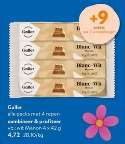 OKay Galler alle packs met 4 repen aanbieding