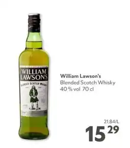 OKay William lawson's blended scotch whisky aanbieding