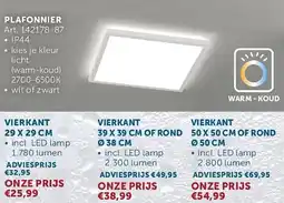 Zelfbouwmarkt Plafonnier IP44 aanbieding