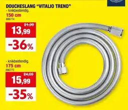 Hubo doucheslang vitalio trend aanbieding