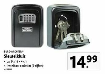Lidl Sleutelkluis aanbieding