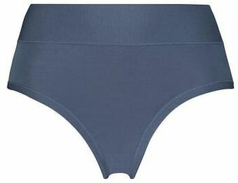 HEMA HEMA Damesslip Hoog Modal Middenblauw (middenblauw) aanbieding