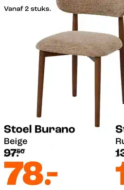Kwantum Stoel Burano aanbieding