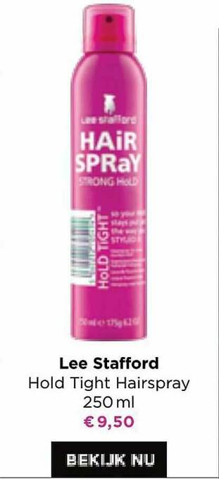 ICI PARIS XL Lee Stafford Hold Tight Hairspray aanbieding