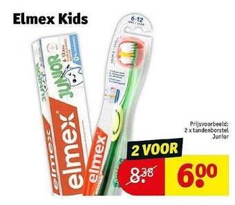 Kruidvat Elmex Kids aanbieding