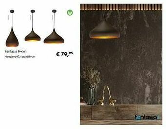 Multi bazar Fantasia ronin hanglamp aanbieding